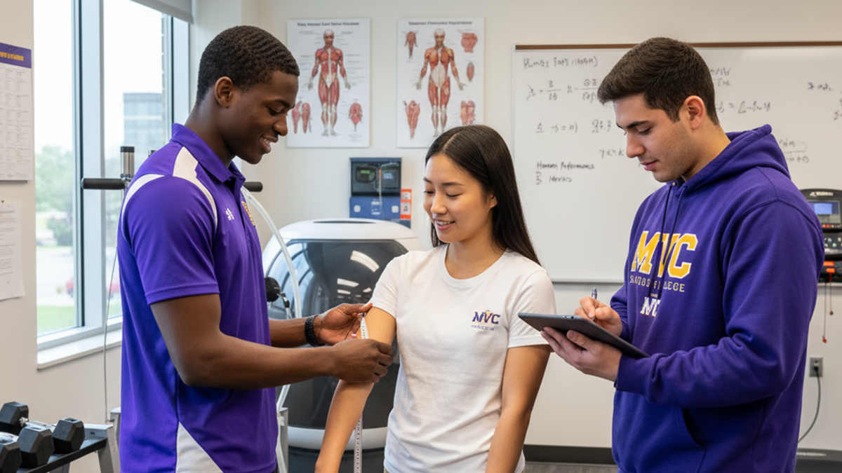 Students conducting health field research