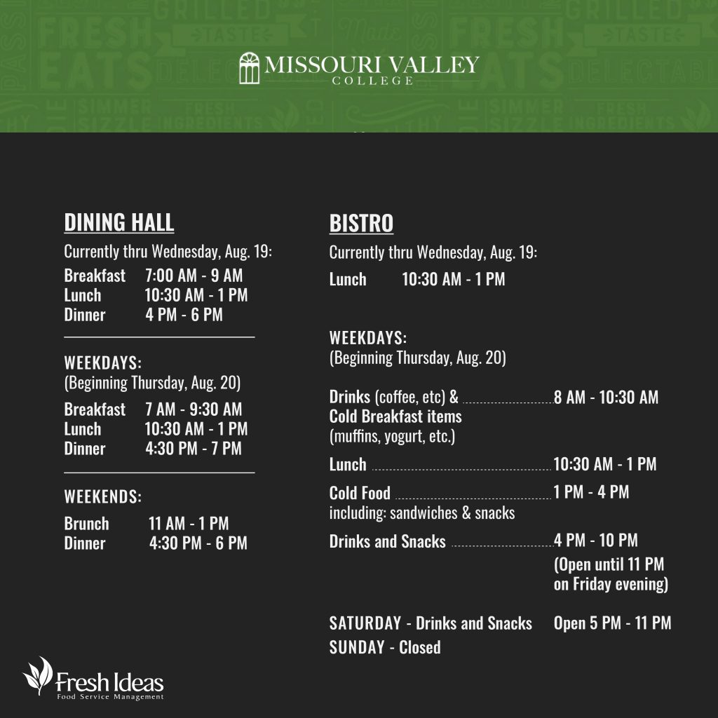 Housing & Dining Missouri Valley College