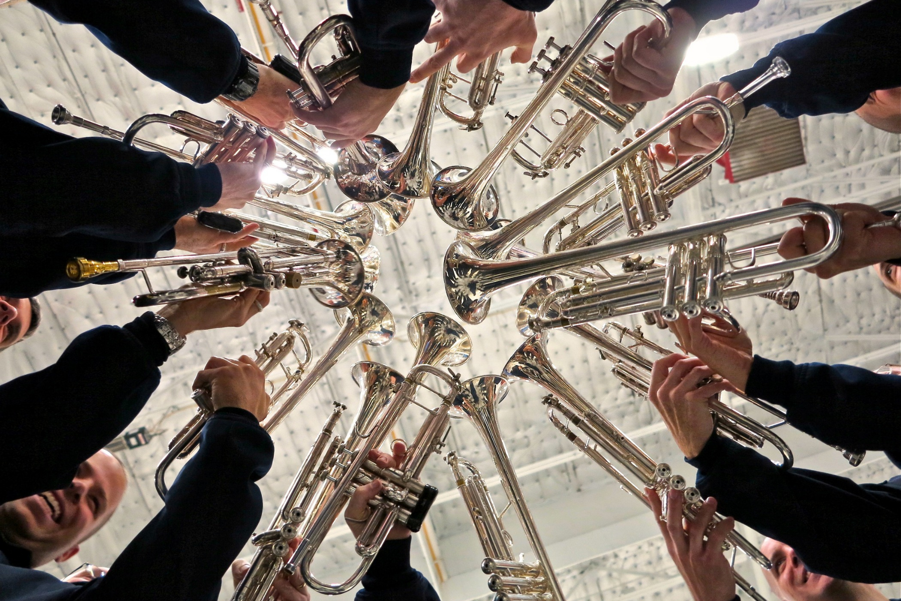 Missouri Valley University musicians playing together