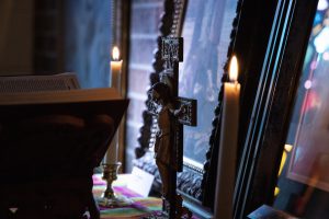 VISIT Stewart Chapel Cross in Stewart Chapel at Missouri Valley University