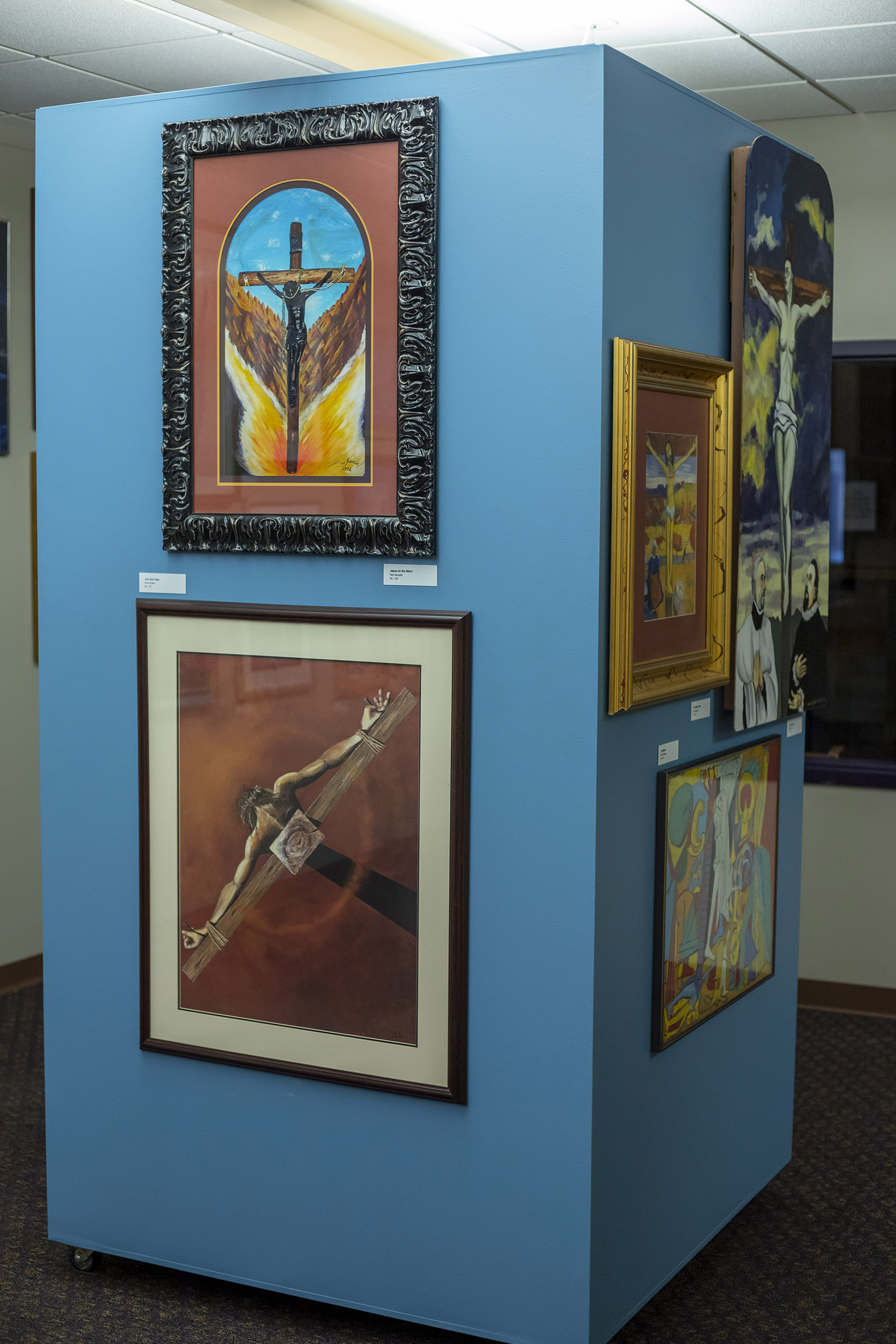 Faces Of Jesus Artwork in the Faces of Jesus exhibition at Missouri Valley University