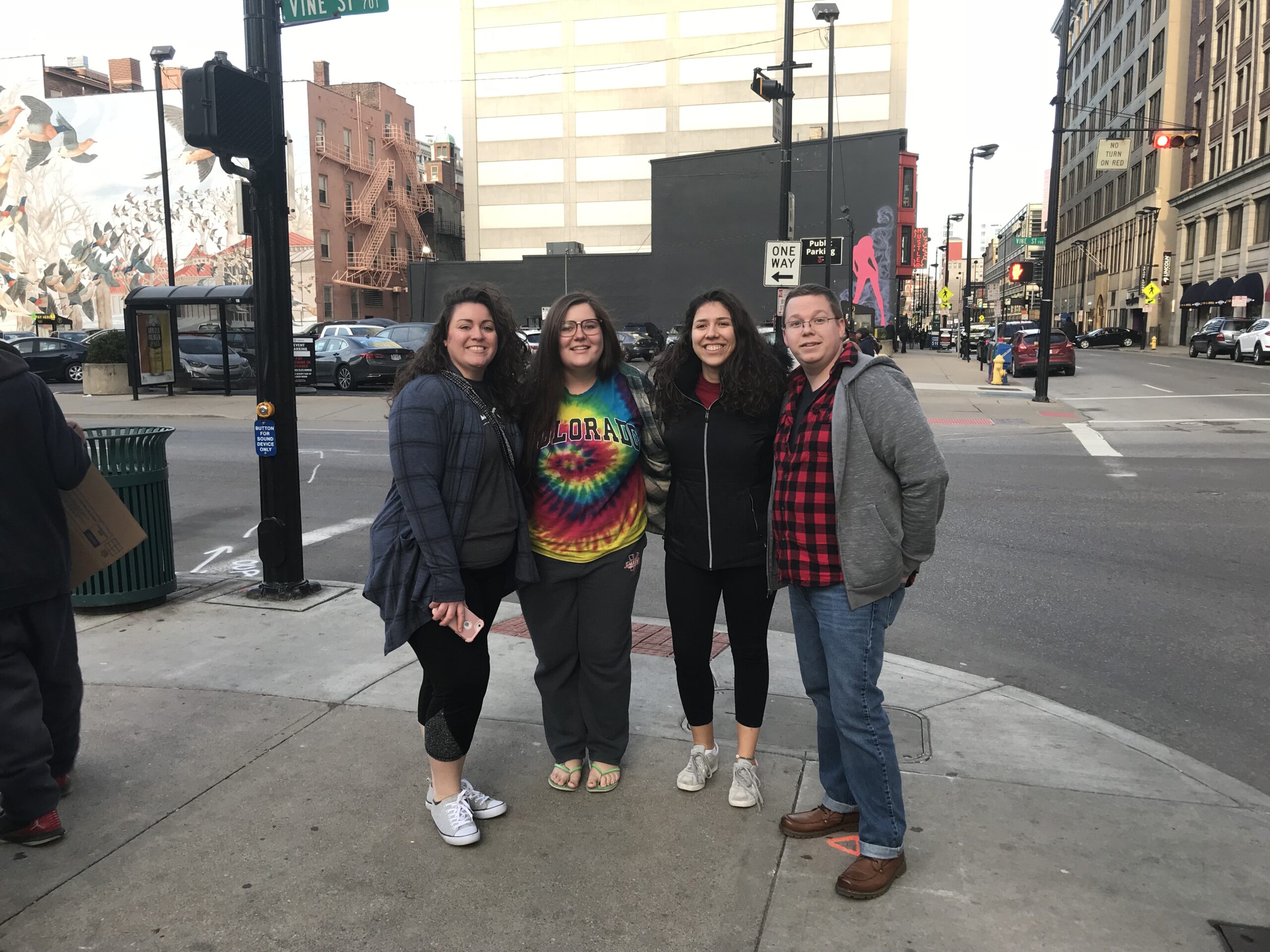 The Purple Patch MVU Sigma Tau Delta members at the 2018 Sigma Tau Delta national convention in Cincinnati