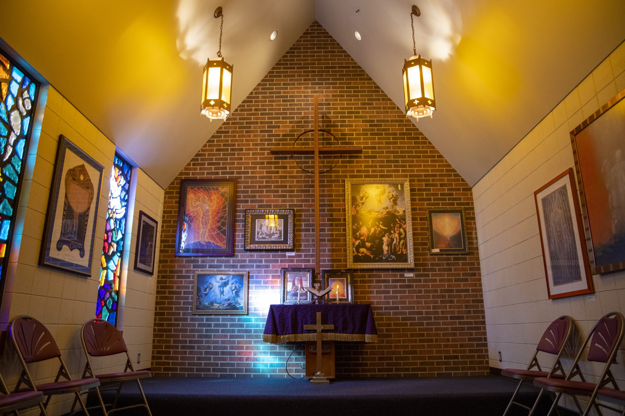 Campus Chaplain Stewart Chapel on the Missouri Valley University campus