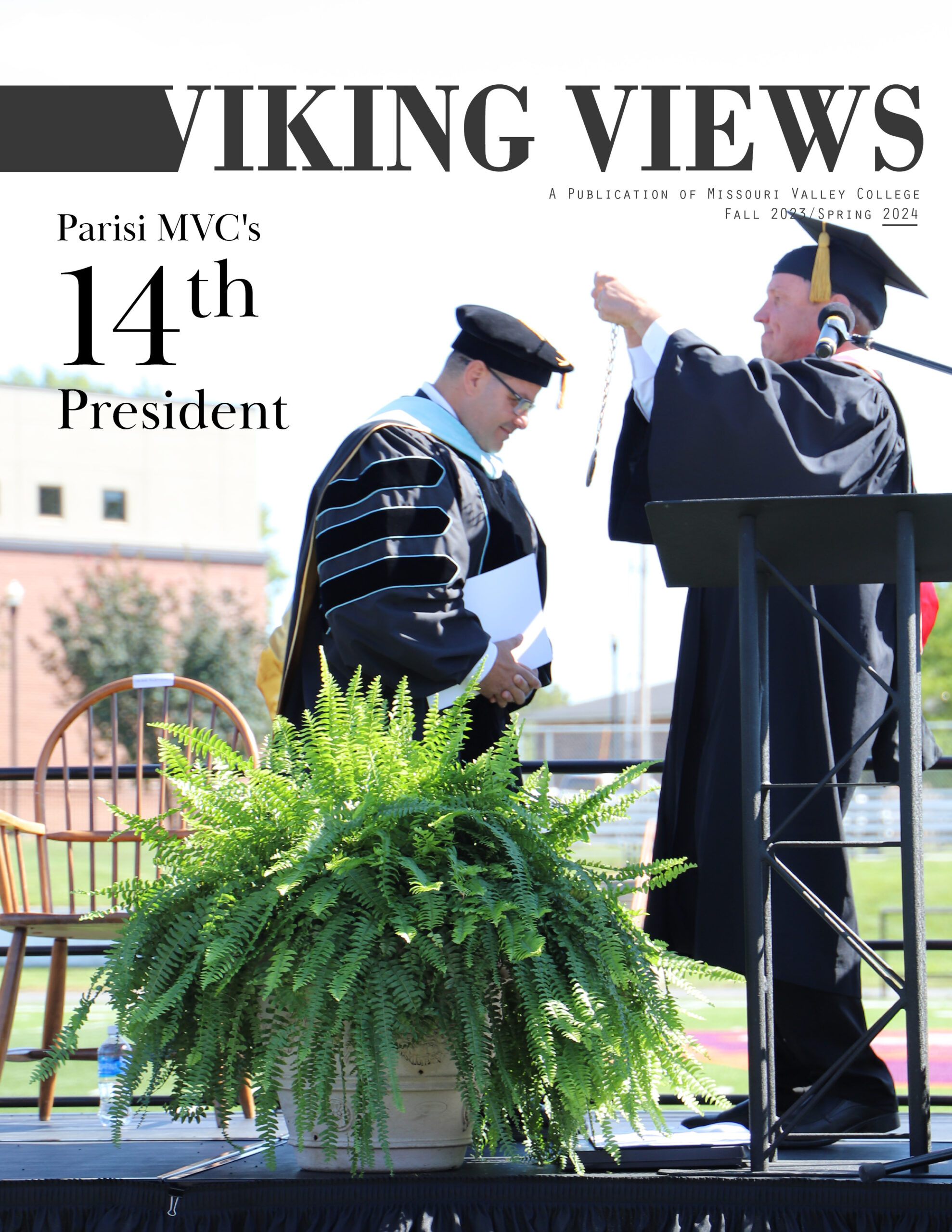 Publications / Viking Views Cover of the 2023 edition of Viking Views Magazine