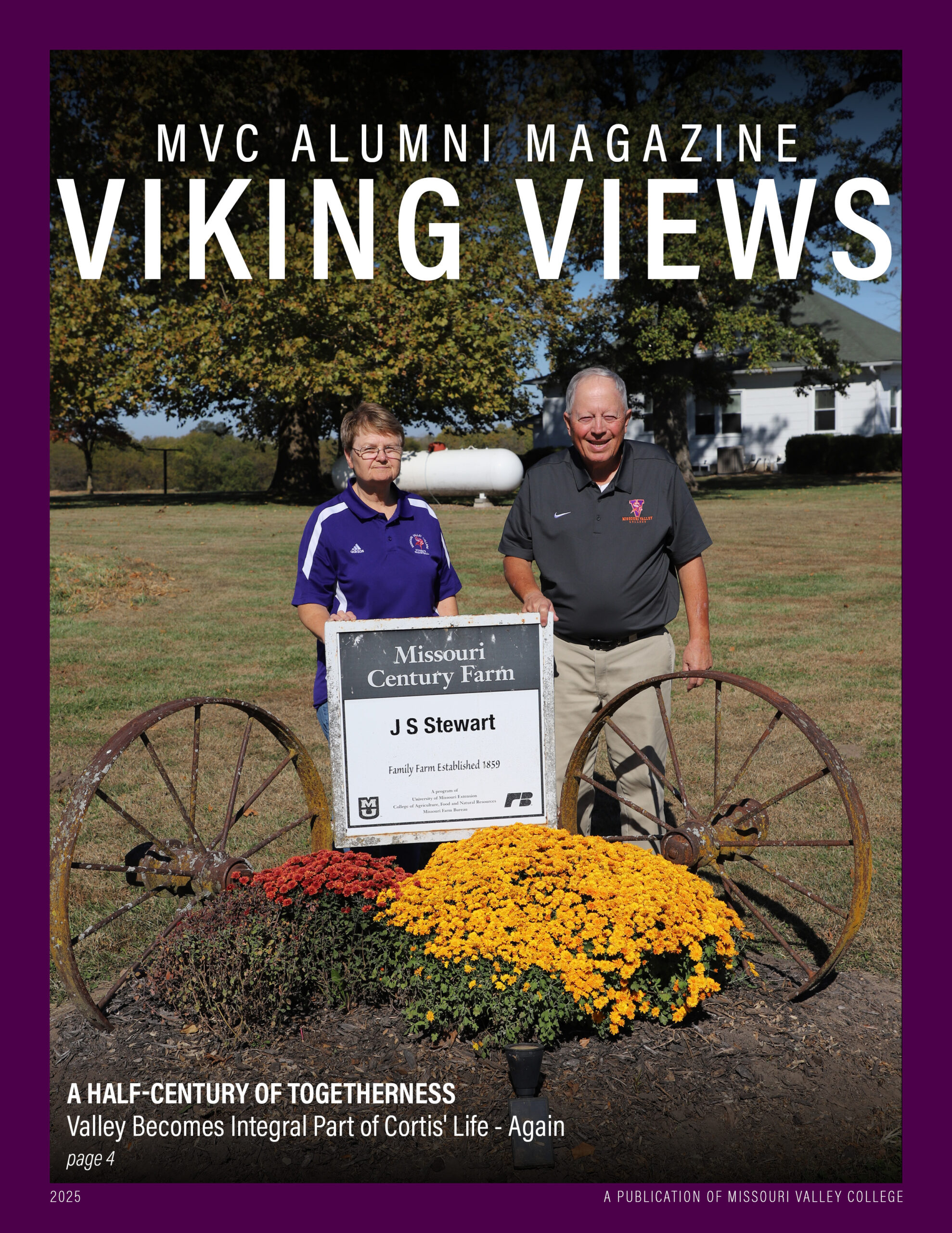 Publications / Viking Views Cover of the latest edition of Viking Views Magazine